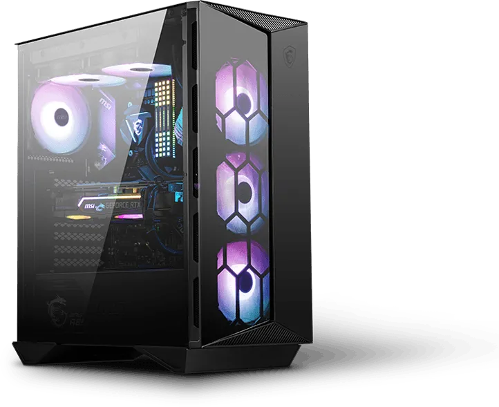 Msi MPG Gungnir 110R Cabinet - Black overview 2