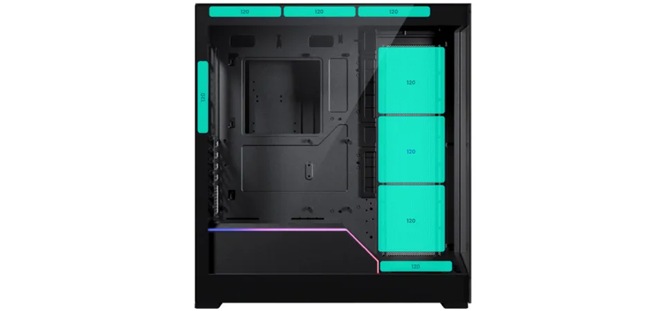 Phanteks NV5 D-RGB Tempered Glass Case (Black) overview 11
