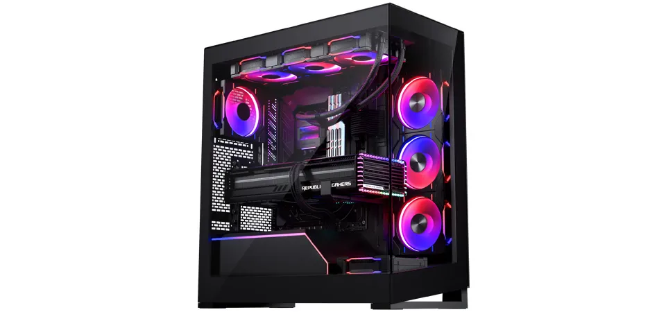 Phanteks NV5 D-RGB Tempered Glass Case (Black) overview 2