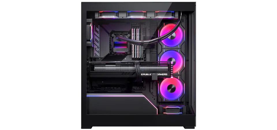 Phanteks NV5 D-RGB Tempered Glass Case (Black) overview 5