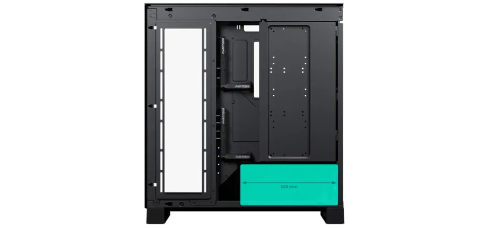Phanteks NV5 D-RGB Tempered Glass Case (White) overview 15