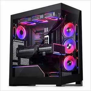 Phanteks NV5 MK2 E-ATX Mid-Tower Tempered Glass Cabinet (Black) overview 3