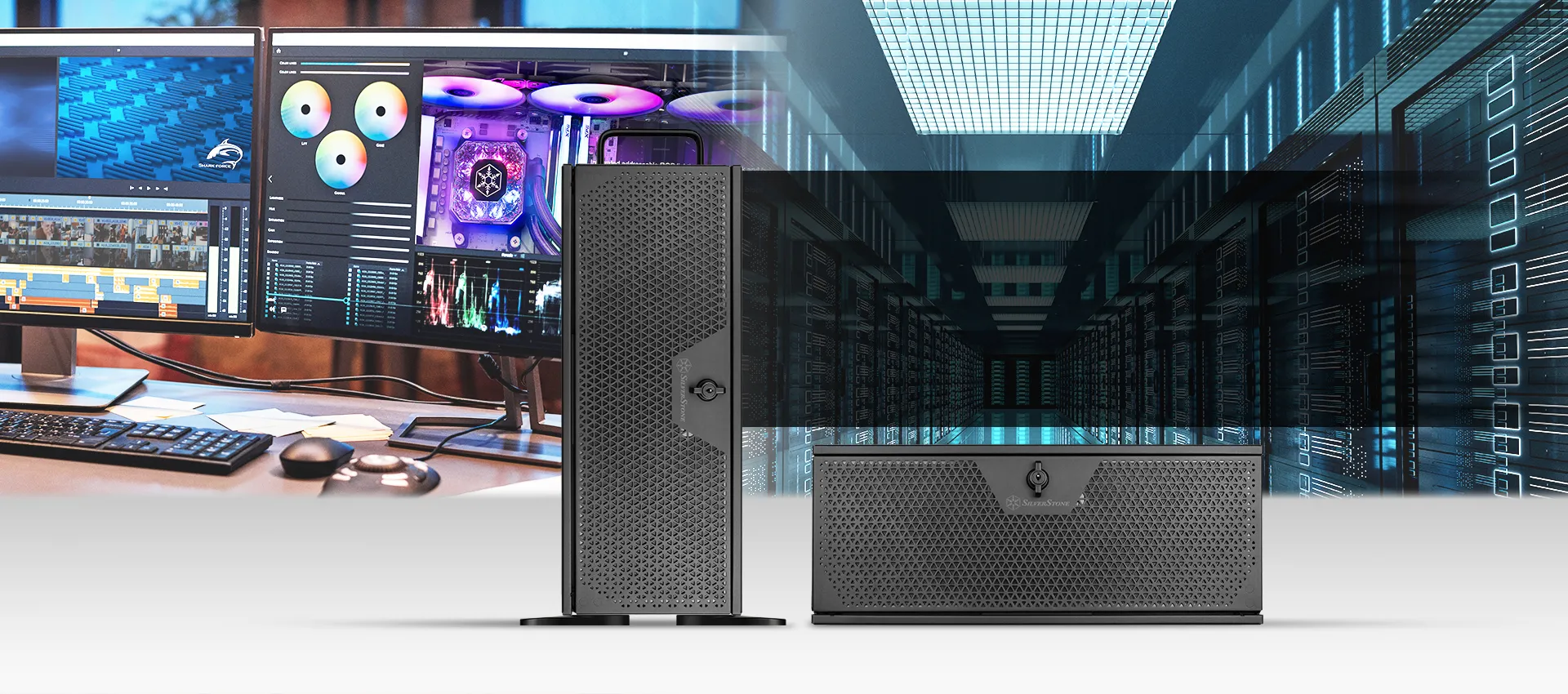SilverStone RM44 4U Rackmount Server Chassis overview 1