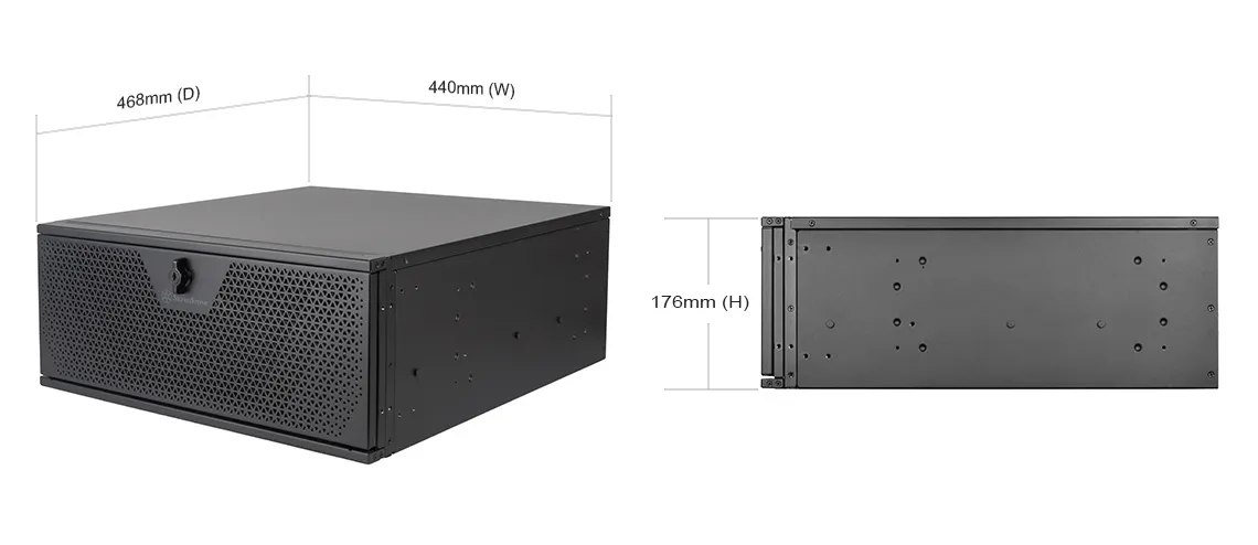 SilverStone RM44 4U Rackmount Server Chassis overview 4