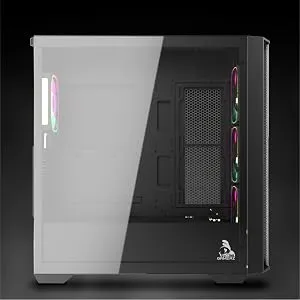 TAG Gamerz Andromeda RGB M ATX Mid-Tower Cabinet (Black) overview 13