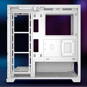 TAG Gamerz Luminor RGB ATX Mid-Tower Cabinet (White) overview 6