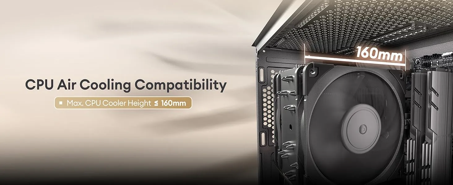 TAG Gamerz Stellar Elite ARGB Mid Tower ATX Gaming PC Cabinet overview 3