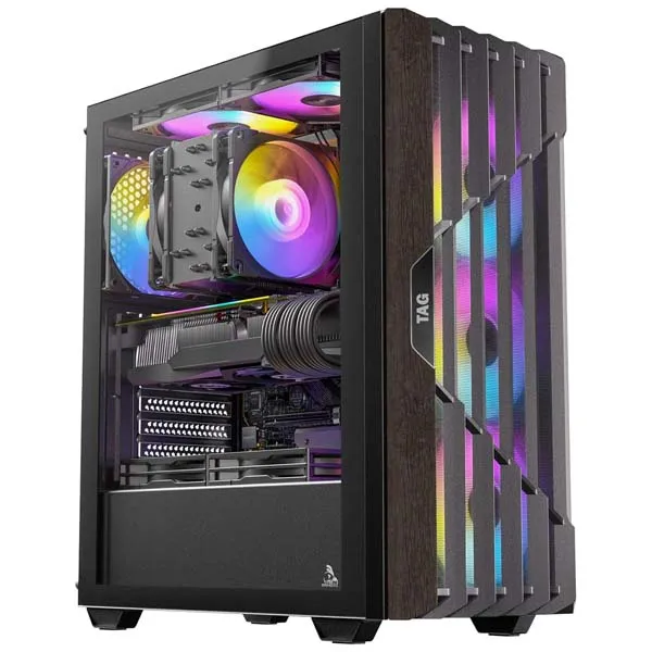 TAG Gamerz Stellar Elite ARGB Mid Tower ATX Gaming PC Cabinet