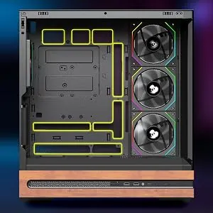 TAG Gamerz Stellar Prime Mid-Tower ATX Gaming Cabinet overview 10