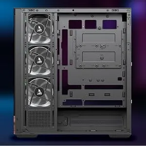 TAG Gamerz Stellar Prime Mid-Tower ATX Gaming Cabinet overview 11