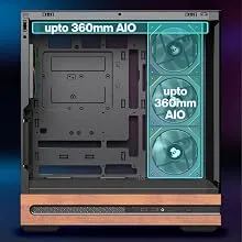 TAG Gamerz Stellar Prime Mid-Tower ATX Gaming Cabinet overview 6