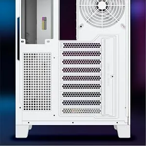 TAG Gamerz Supernova ARGB EATX Mid Tower Cabinet (White) overview 10