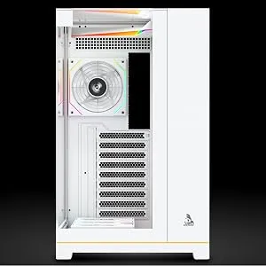 TAG Gamerz Supernova ARGB EATX Mid Tower Cabinet (White) overview 13