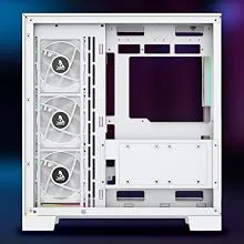 TAG Gamerz Supernova ARGB EATX Mid Tower Cabinet (White) overview 7