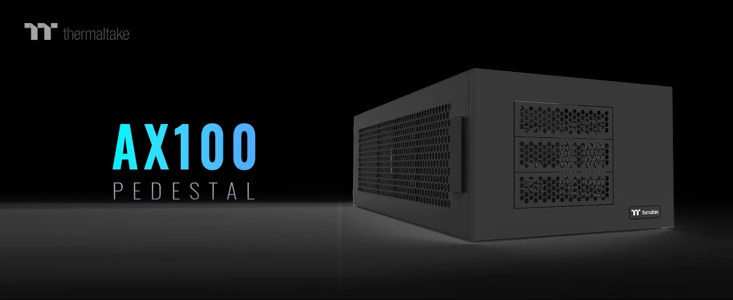 Thermaltake AX100 Pedestal Case overview 1