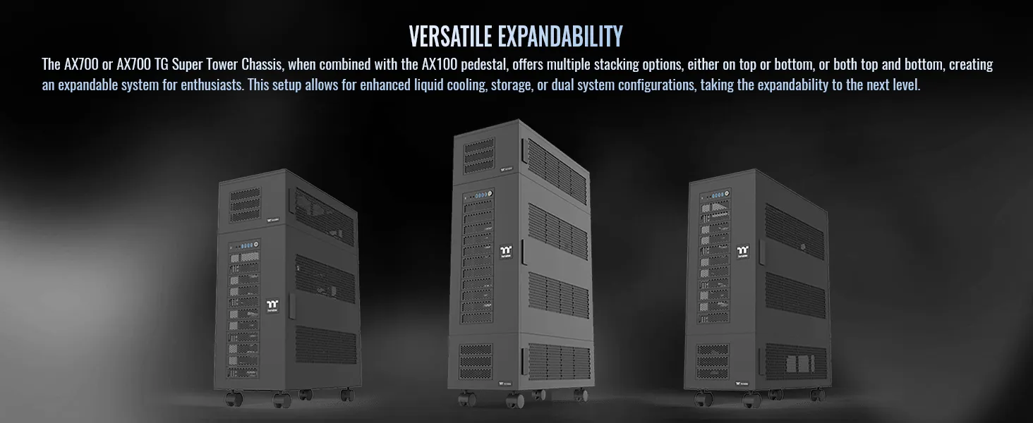 Thermaltake AX100 Pedestal Case overview 3