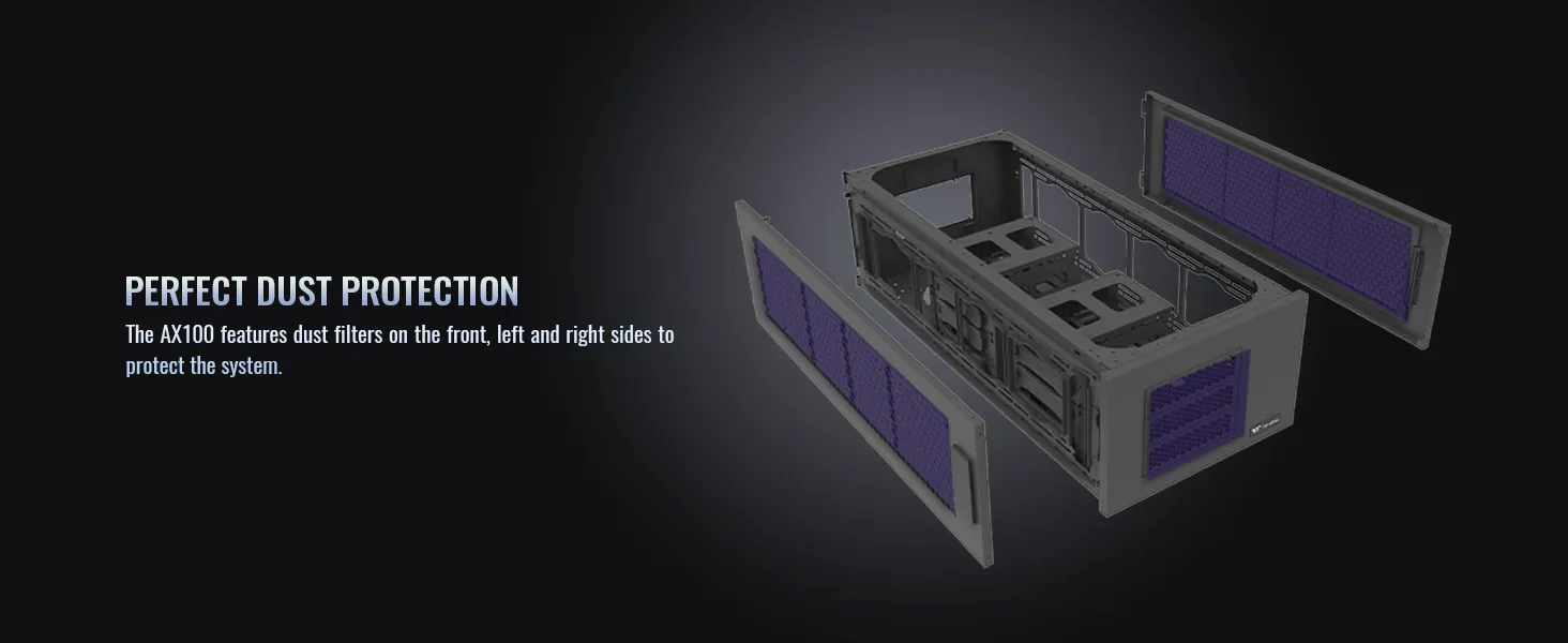 Thermaltake AX100 Pedestal Case overview 5