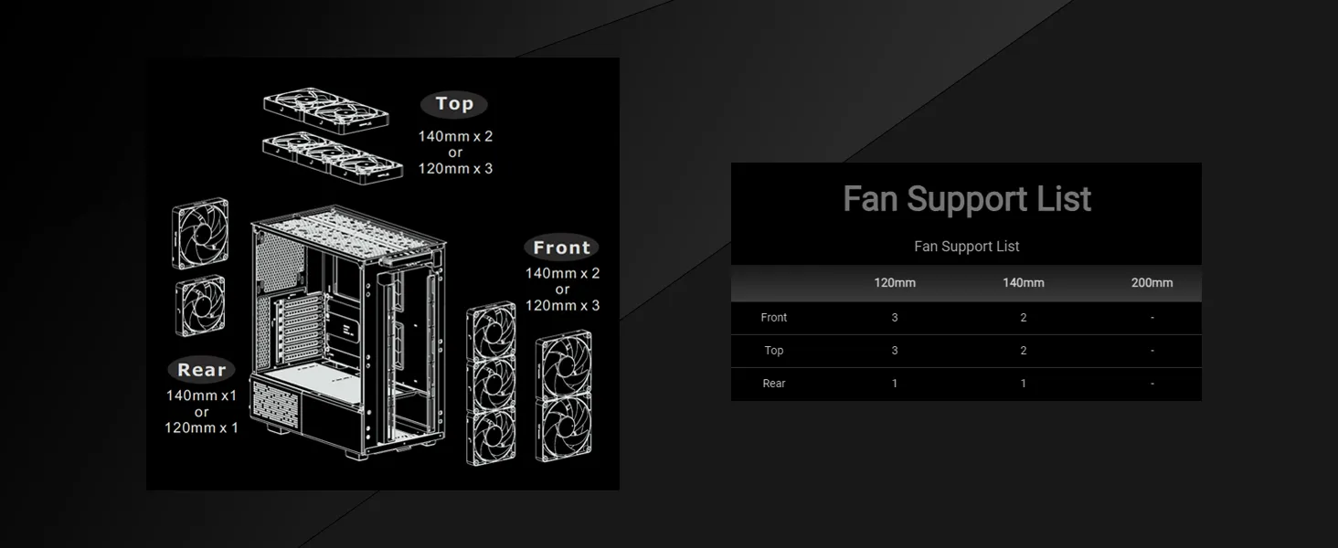 Thermaltake Ceres 300 TG ARGB (E-ATX) Mid Tower Cabinet (Black) overview 11