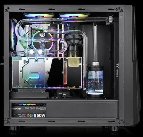 Thermaltake Commander C35 TG ARGB Cabinet (Black) overview 12