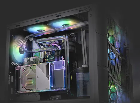 Thermaltake Commander C36 TG ARGB Cabinet (Black) overview 4