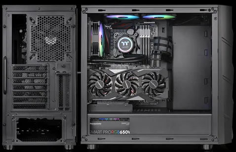 Thermaltake Commander C36 TG ARGB Cabinet (Black) overview 7