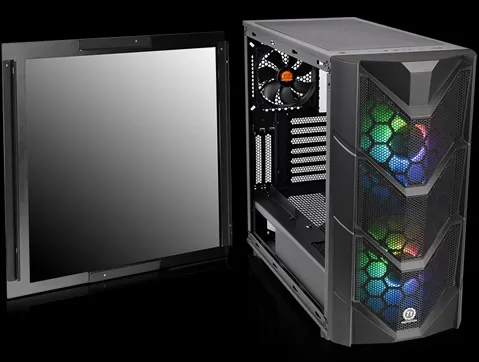 Thermaltake Commander C36 TG ARGB Cabinet (Black) overview 9