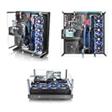 Thermaltake Core P5 Ti Tempered Glass Open Frame Computer Case (Space Gray) overview 4