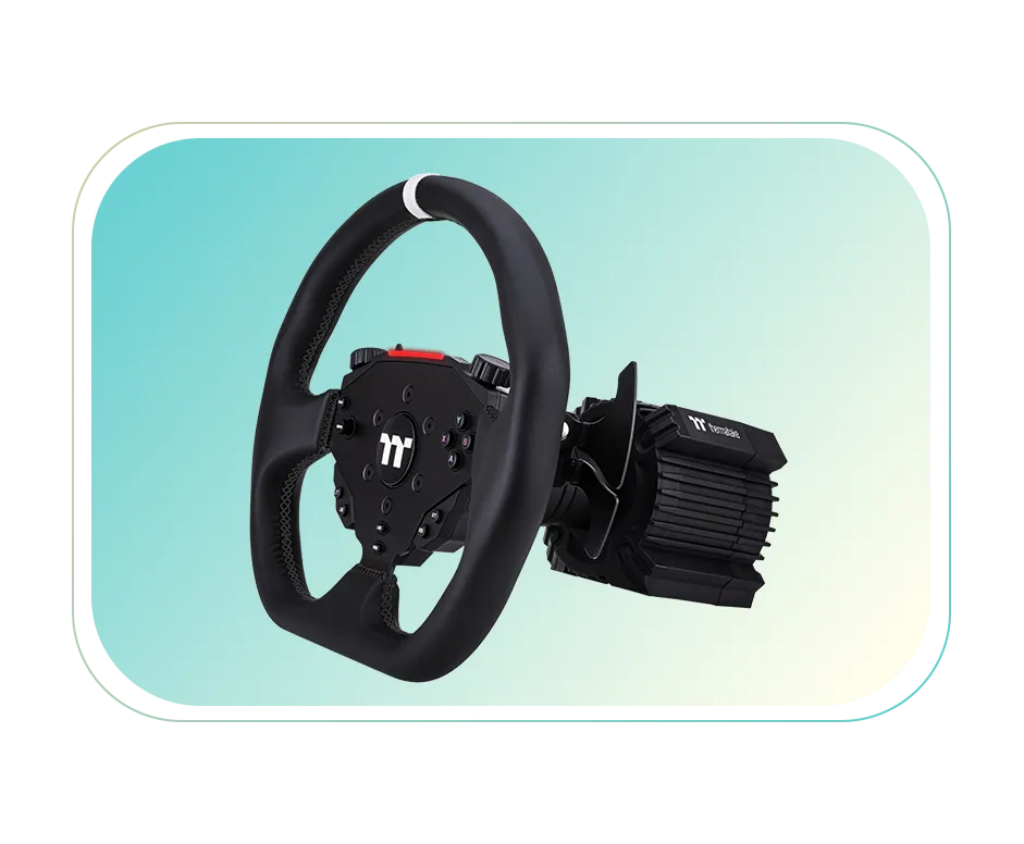 Thermaltake G6 Direct Drive Racing Wheel with Pedals Bundle overview 6