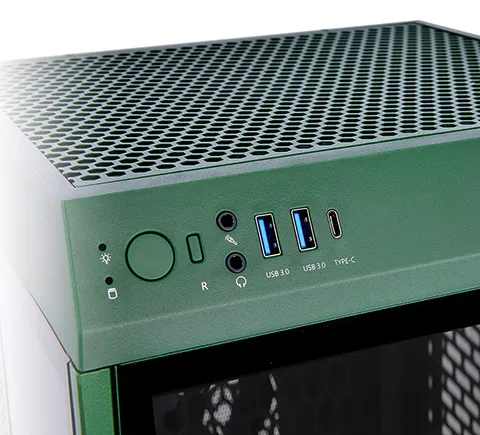 Thermaltake The Tower 100 Racing Green Mini ITX Chassis overview 10