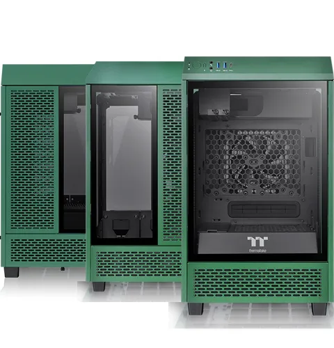 Thermaltake The Tower 100 Racing Green Mini ITX Chassis overview 5