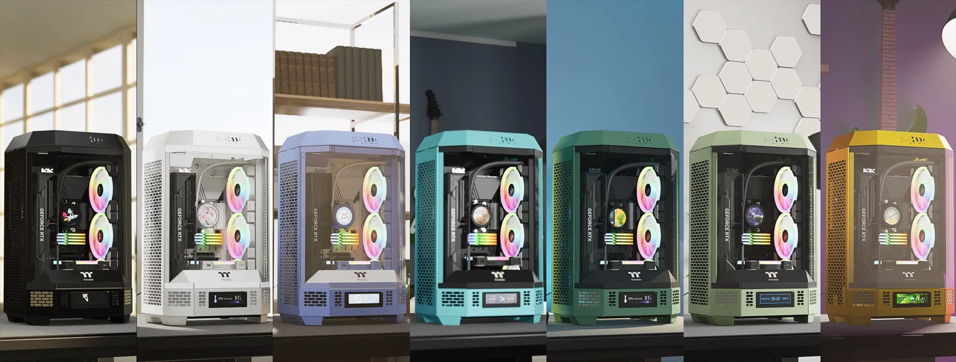 Thermaltake The Tower 300 Bumblebee (M-ATX) Mini Tower Cabinet overview 1