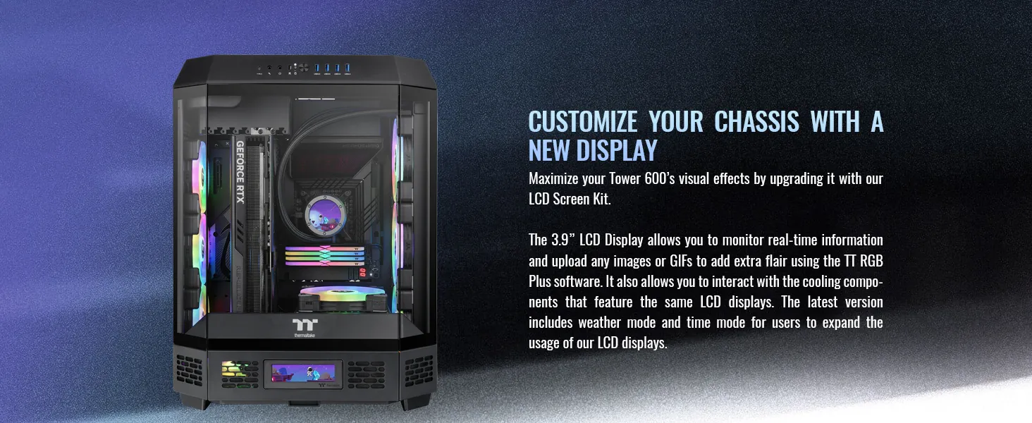 Thermaltake The Tower 600 ATX Mid Tower Case (Black) overview 31