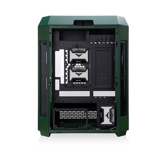 Thermaltake The Tower 600 Racing Green Mid Tower ATX Cabinet overview 12