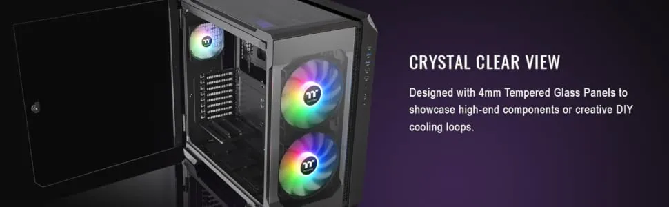 Thermaltake View 51 ARGB Cabinet (Black) overview 3