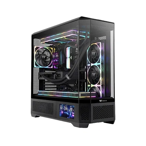 Thermaltake View 600 TG ARGB E-ATX Full Tower Case (Black)