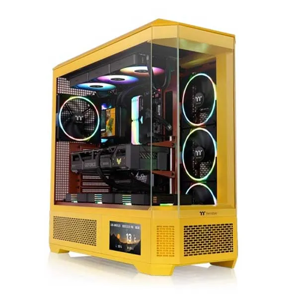 Thermaltake View 600 TG ARGB E-ATX Full Tower Case (Butter Caramel)