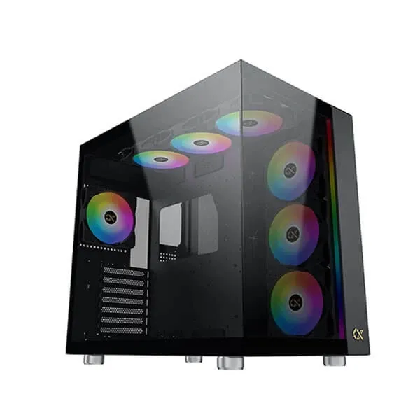 Xigmatek Aqua Ultra ARGB (E-ATX) Mid Tower Cabinet (Black)