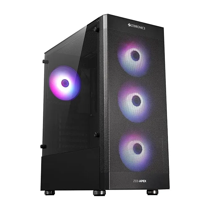 ZEBRONICS APEX Premium Gaming Cabinet overview 1