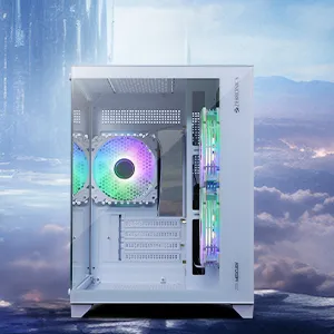 ZEBRONICS MERCURY Premium Gaming Cabinet - Black overview 5