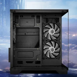 ZEBRONICS MERCURY Premium Gaming Cabinet - Black overview 6