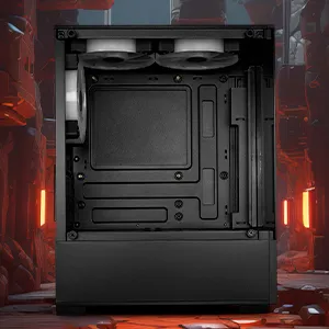 ZEBRONICS ROBUST Premium Gaming Cabinet - Black overview 6
