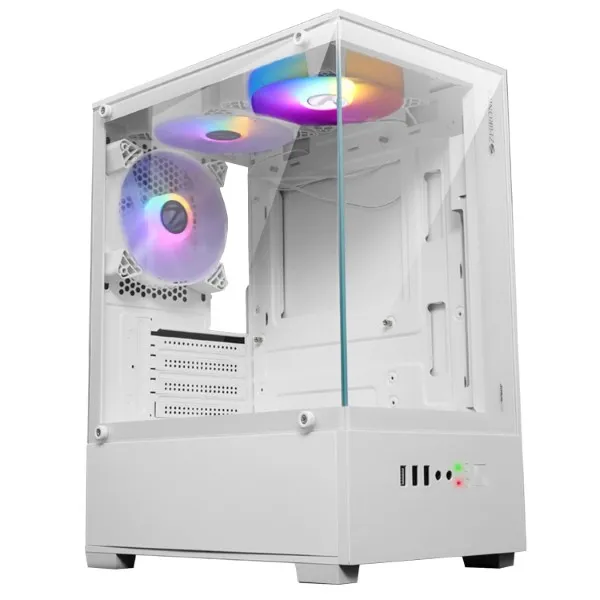 ZEBRONICS ROBUST Premium Gaming Cabinet - White