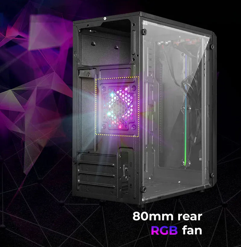 ZEBRONICS ZIUM Mid-Tower Gaming Cabinet overview 5