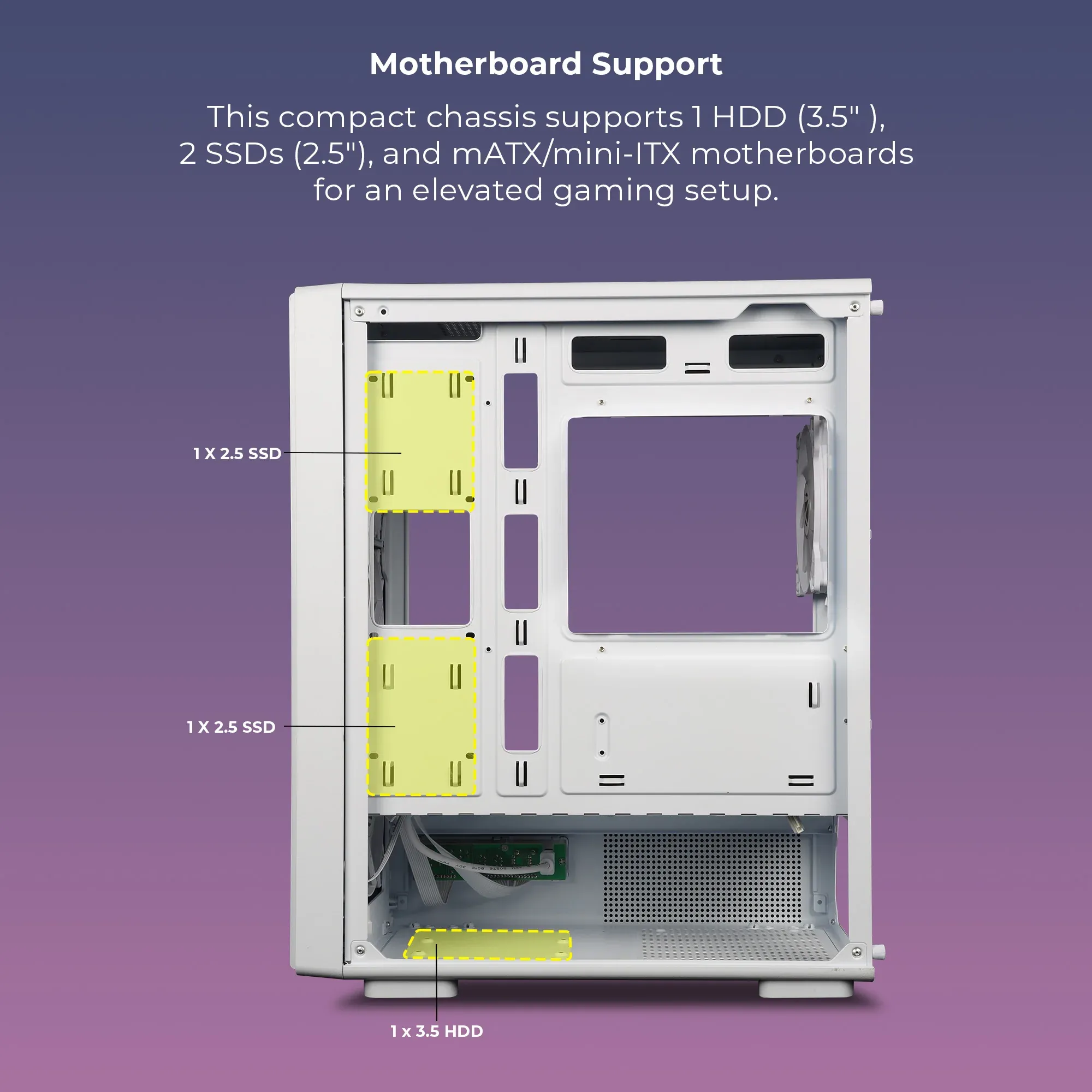 ZEBRONICS Zeb Grid mATX Cabinet overview 8