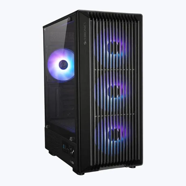 ZEBRONICS Zeb Icer mATX Cabinet