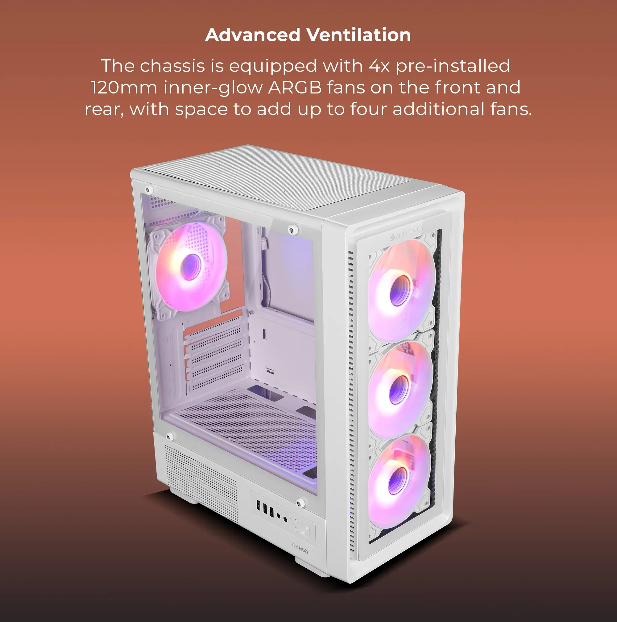 ZEBRONICS Zeb Nexo Mini Tower Cabinet overview 2