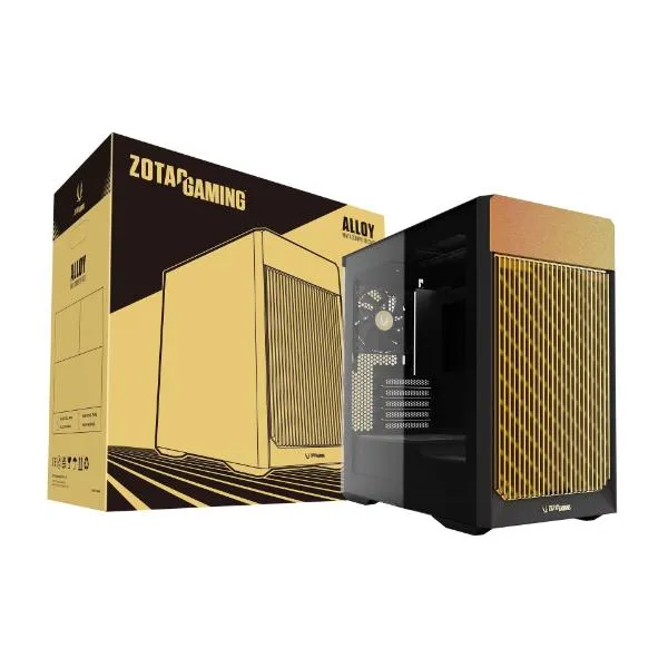 ZOTAC Gaming Alloy Computer Case - Black