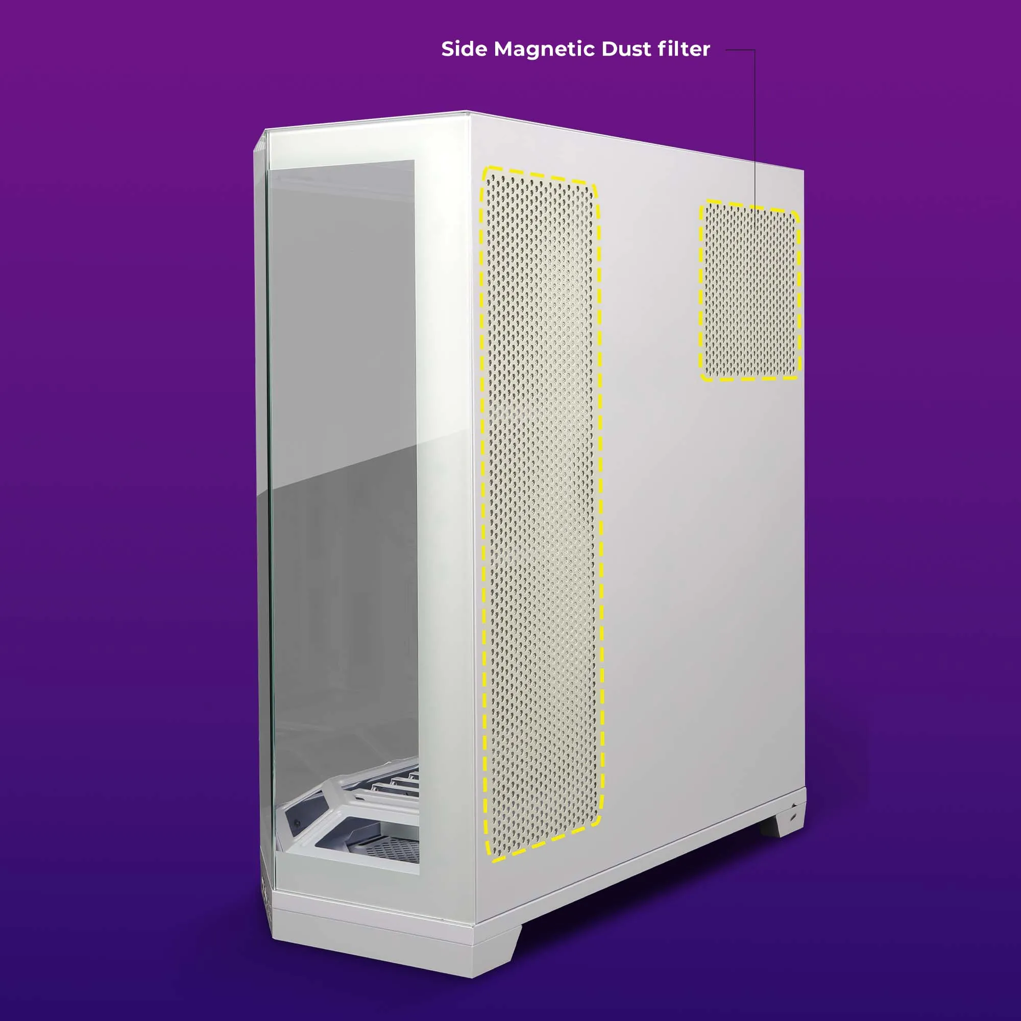 Zebronics Blizzard Mid Tower Cabinet (Black) overview 9