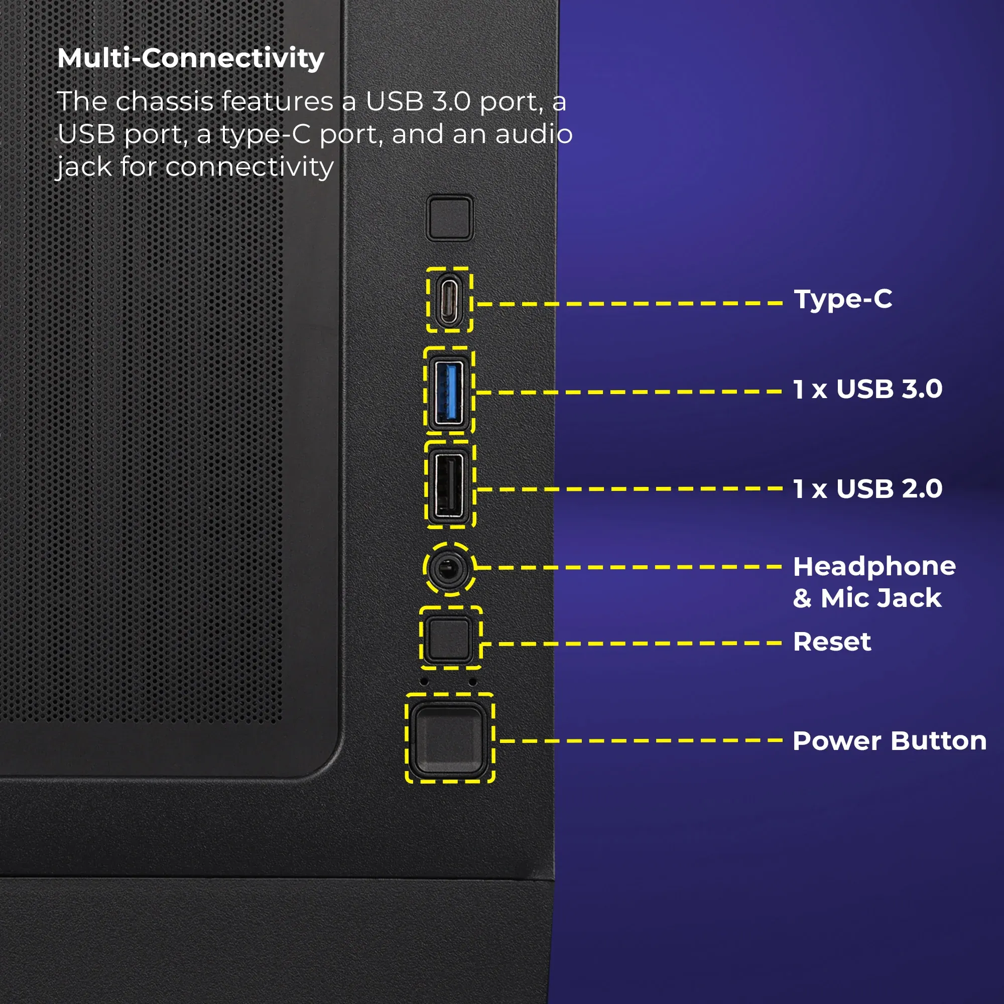 Zebronics Inferno Mini Tower Cabinet overview 5