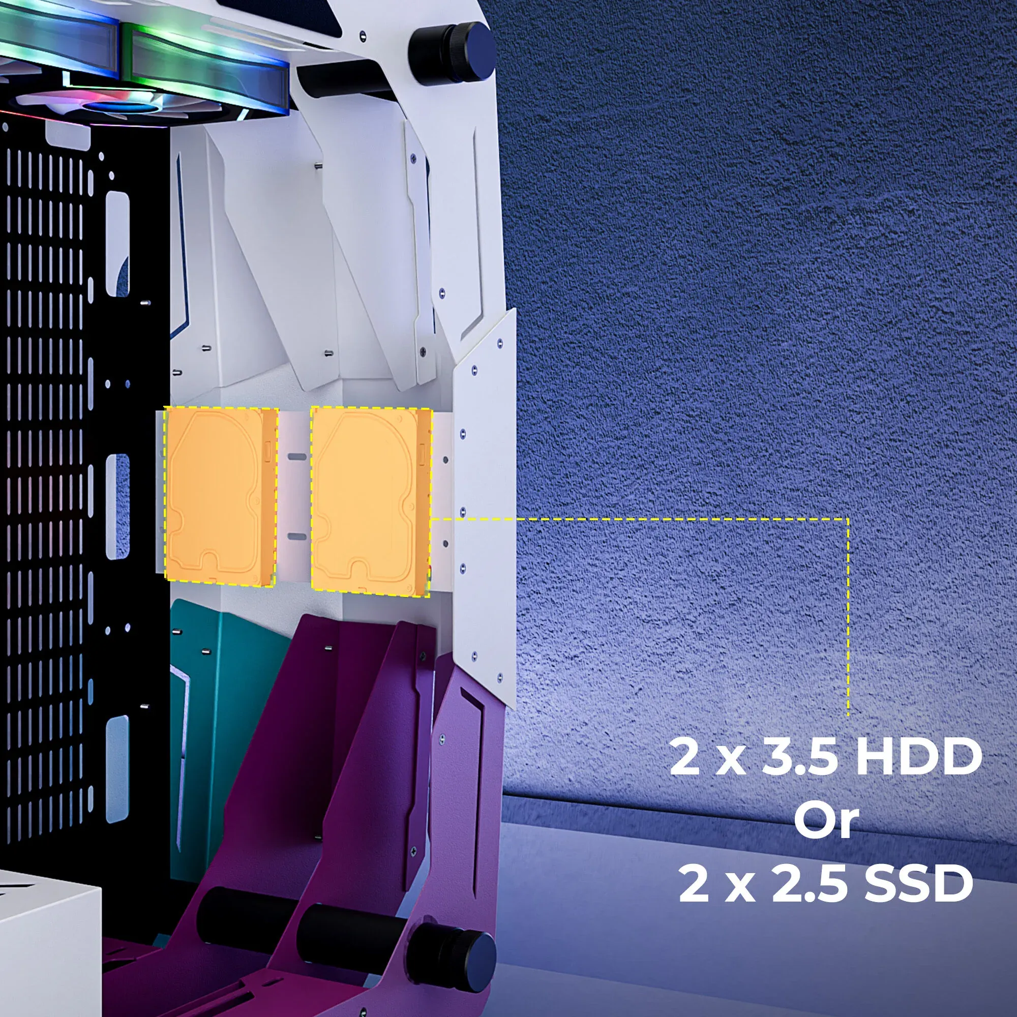 Zebronics Phantom Pro Full Tower Cabinet overview 7